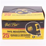 Tape Measure 25ft x 1in Imperial