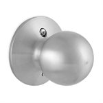 Door Lock Knob Dummy Satin Chrome (Commercial)