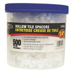 Croisillons Pour Carreaux Creux Sans Enlever 6mm (1 / 4po) Seau 500PC