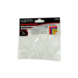 Croisillons Pour Carreaux Type-T 1.5mm (1 / 16po) 100PC