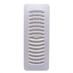 Floor Register Plastic 3 x 10in White