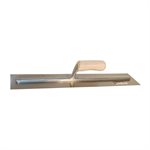 Trowel Finishing 4in x 20in Wooden Handle