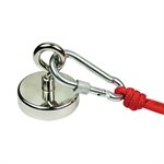 Neodymium Fishing Magnet with 100' Rope 300lb