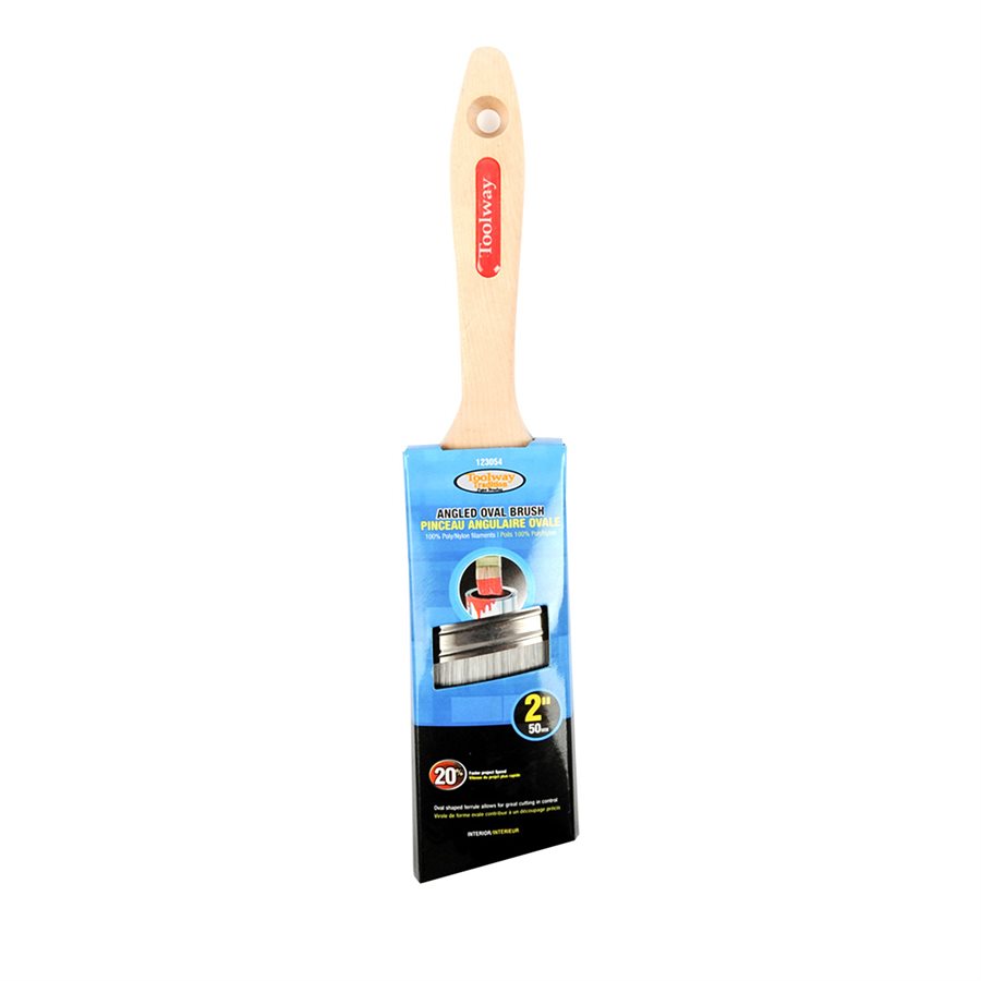 Oval Angle Paint Brush 2in   123054 1 Z 