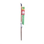 Push Broom 24in Indoor / Outdoor With Braced Handle Hard & Soft Bristle