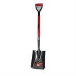 Shovel Square Mouth 46in x 9-1 / 3in Blade Wood D- Handle