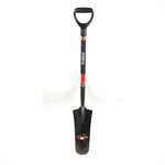 Drain / Transplanting Spade 45-1 / 2in x 6in Blade Fibreglass D-Handle