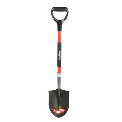 Shovel Round Point 43in x 8-1 / 2in Blade Fibreglass D-Handle