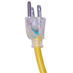 Extension Cord In-line GFCI 12 / 3 w / Manual Reset 3-Tap 2ft