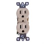 Duplex Receptacle 15Amp Ivory