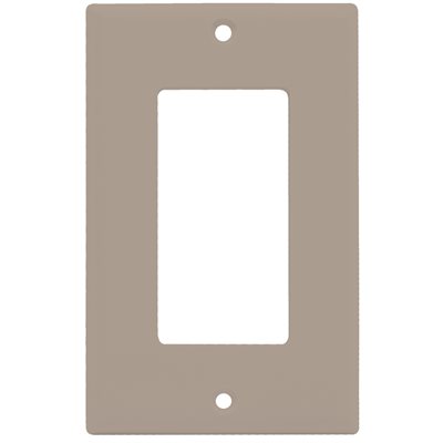 Decora Wall Plate 1-Gang Ivory