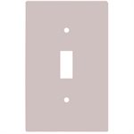 Toggle Switch Wall Plate 1-Gang Ivory