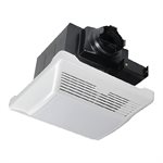 Deluxe Quiet Bath Fan W / Light White 110CFM 1.2 Sone