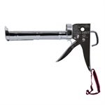 Cradle-Style Chrome Barrel Caulking Gun 9"