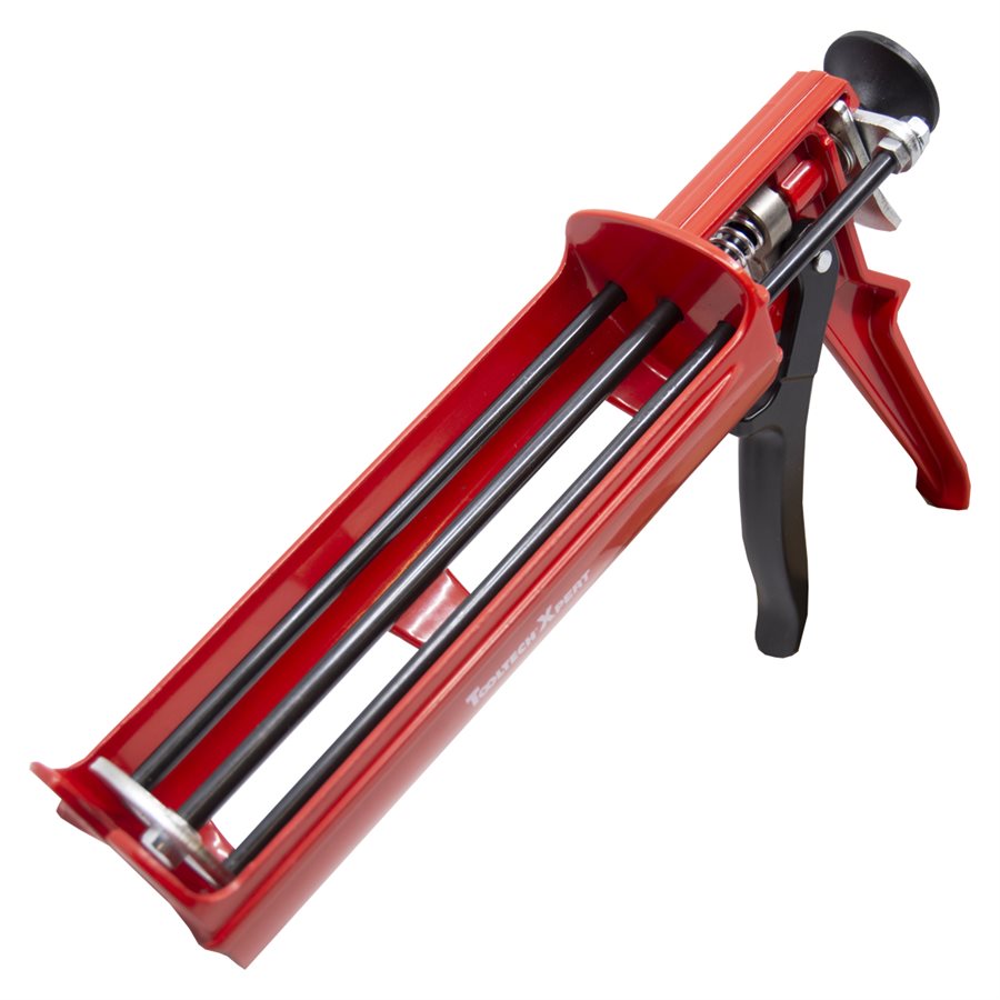 Pro Dual High Density CradleStyle Caulking Gun 9" Red