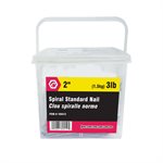 Spiral Standard Clou 2po 3 lb (15 Kg) / Pkg