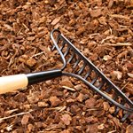 Bow Rake 54in 14-Steel Tine Wood L-Handle