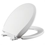 Toilet Seat Round with Cover White