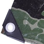 Tarpaulin 6ft x 8ft Camouflage