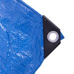 Tarpaulin 9ft x 12ft Blue