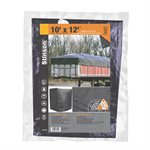 Bâche 10pi x 12pi Heavy Duty Black