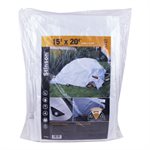 Tarpaulin 15ft x 20ft Milky White