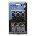 6PC Clips À Vis Pour Bâches Et Sangles