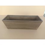 Planter Composite Rectangular Box 28in x 9in x 10in Sand