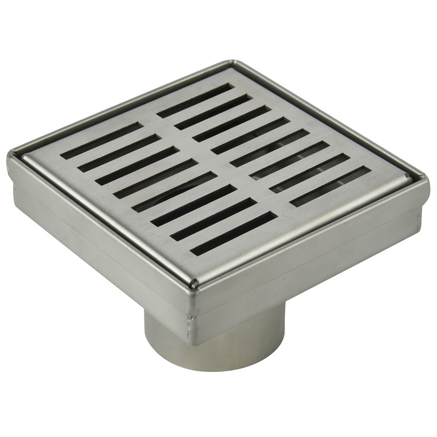 Square Shower Drain Slot Grid 4