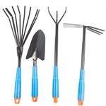 Hand Held Garden Tool Set 4Pc