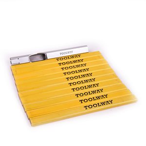 11PC Carpenter Pencil Set Medium Lead