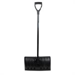 Snow Shovel 21" Poly Blade Steel Handle D-grip 49-1 / 2"