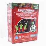 Guirlande Lumineuse LED C9 Tourbillon 30 Rouge / Vert 19.3pi