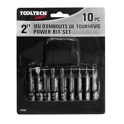 Embouts De Puissance Et Support 2po 10PC