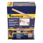 11PC Carpenter's Pencils & Sharpener Set