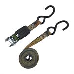 4PK Tie Down Ratchet 1in x 15ft 500lb Camouflage