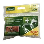 200 cales de carrelage flexibles de 3 / 16po (5mm)