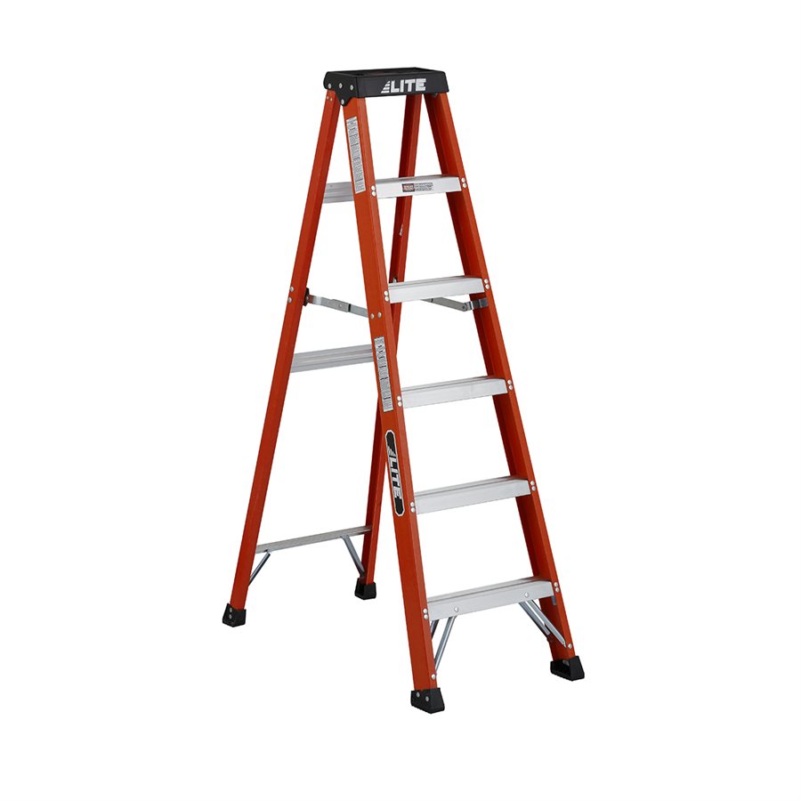 LP-90697 Extra HD Fiberglass Stepladder 6ft