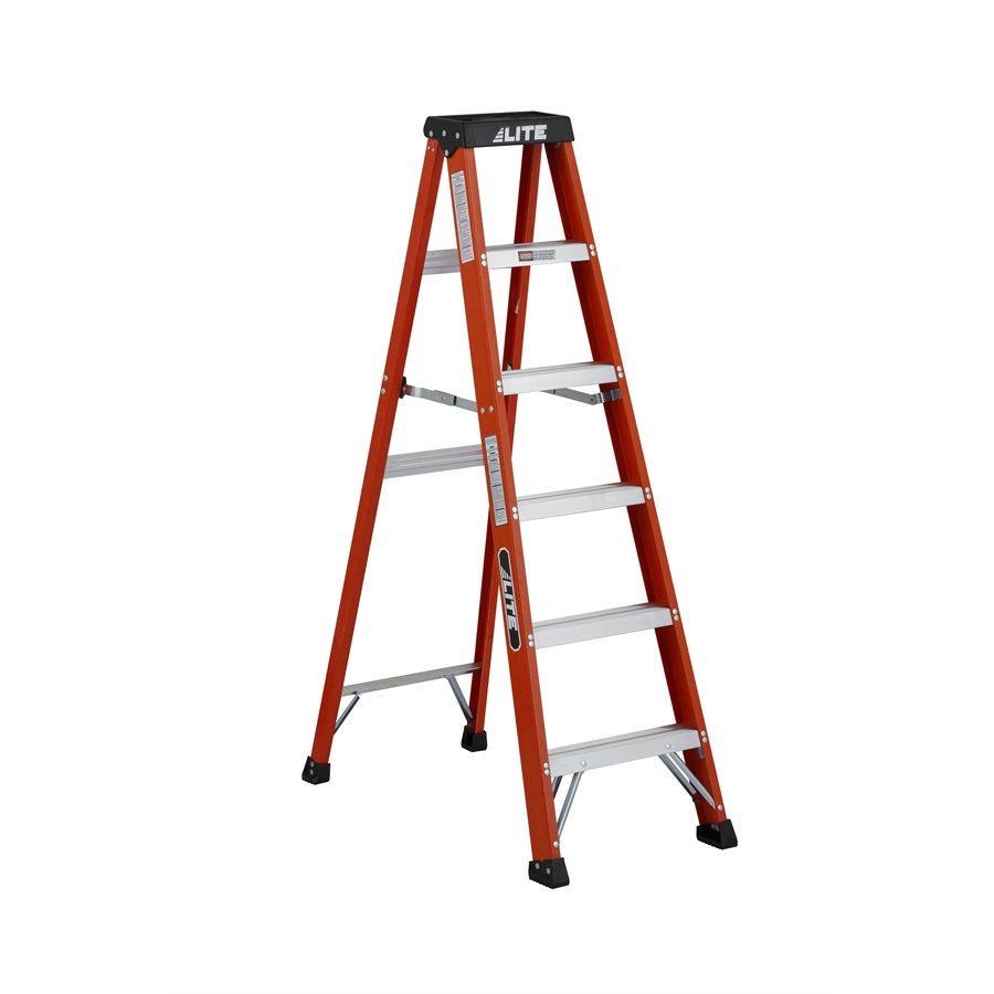 LP-90697 Extra HD Fiberglass Stepladder 6ft