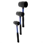 3PC Rubber Mallet Set (8oz 16oz 32oz)