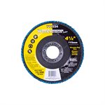 Flap Disc Zirconia 60 Grit 4Â½in x 7 / 8in