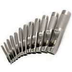 12PC Hollow Punch Set