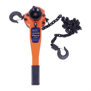 Lever Hoist 1.5 Ton 5ft Lift Height