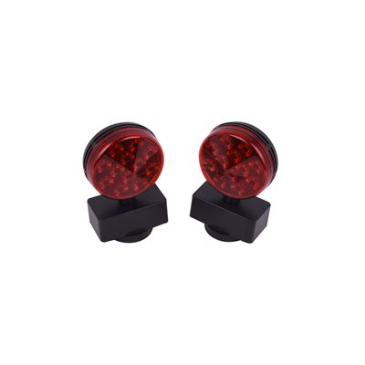 2PC LED Towing Light With Magnetic Base 12V Kit