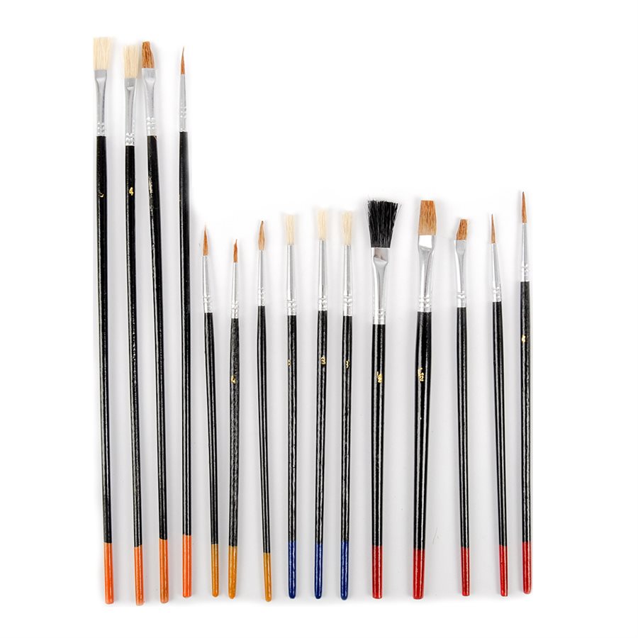 15pc Artist Brush Set