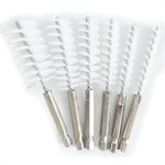 20PC Pipe Cleaning Brushes Kit Hex Shank 1 / 4in