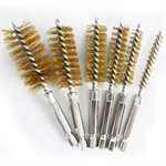 20PC Pipe Cleaning Brushes Kit Hex Shank 1 / 4in