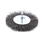 Brosse Circulaire À Fils Ondulés 3po Tige 1 / 4po