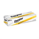 12PK Energizer Industrial Alkaline 9 Volt Battery