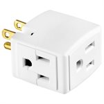 Cube Tap 3 Wire White